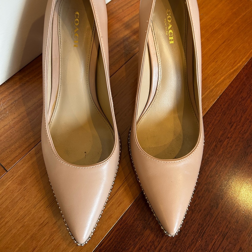 Coach Women's Blush Pink Heels